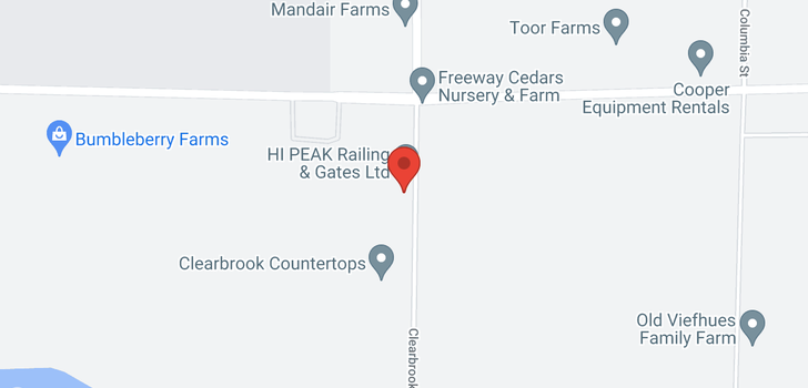 map of 703 CLEARBROOK ROAD